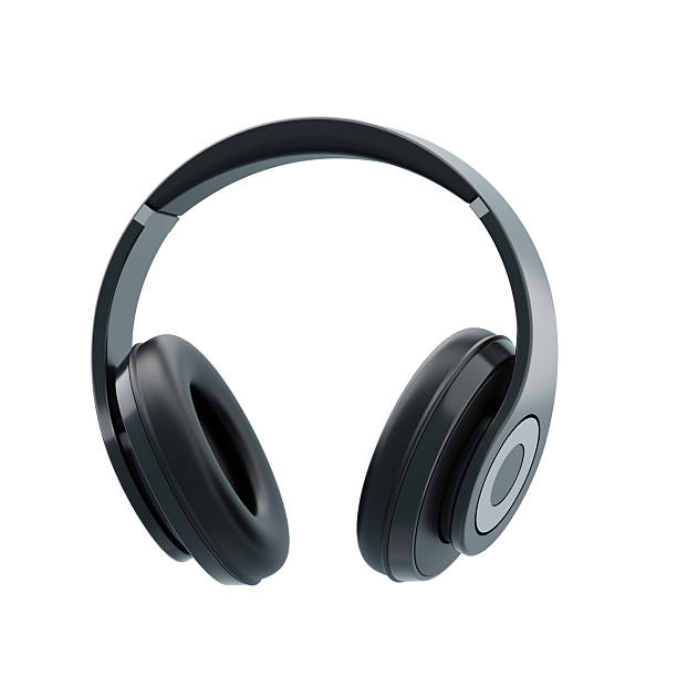 istock Modern wireless audio headphones device 3d icon 2241154231