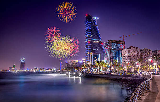 Jeddah,Cityscape,Celebration,-,Saudi,Arabia