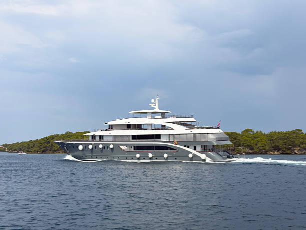 istock luxury yacht in the sea 2241163404