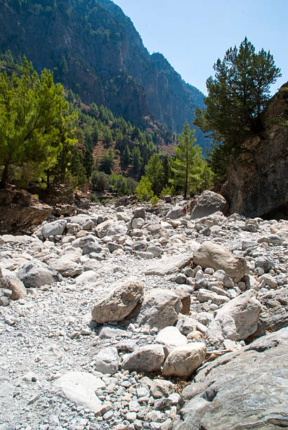istock Hiking Through the Dry Samaria Gorge, Crete, Greece 2241168512