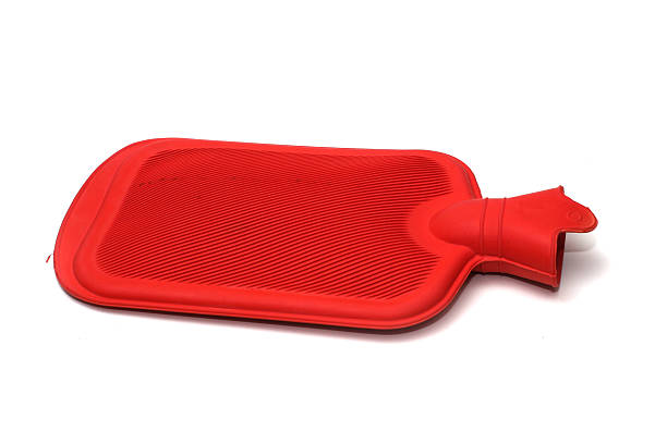 Hot water bottle or bag isolated on white background, good for article or commercial
