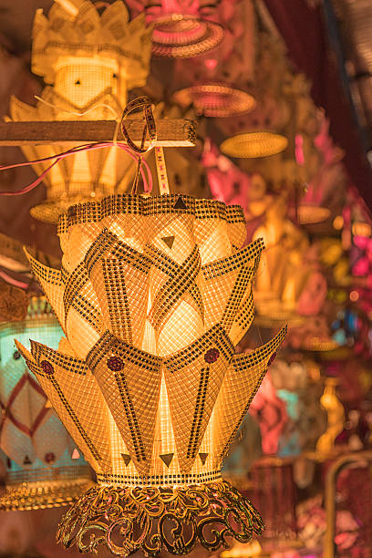 istock Colorful traditional and modern Lanterns, Akash kandil 2241180434