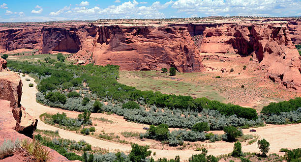 istock Surrounding Terrain, Cliffs, and Valley Canyon De Chelly Arizona 2241185581