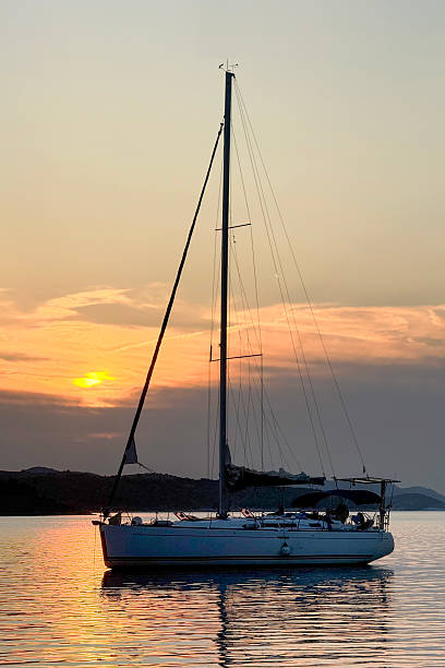 istock yacht at the sunset 2241185910