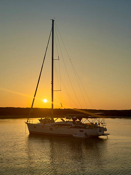 istock Sunset Sailboat Serenity 2241186220