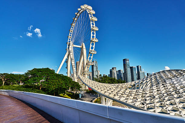 Sentosa, Singapore - June 11, 2023 : Main Gate Of Universal Studios Singapore. Universal Studios Singapore Is Southeast Asia's First And Only Universal Studios Theme Park.