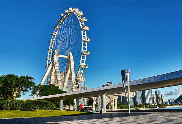 istock Shenzhen Ferris Wheel and City Skyline 2241195641