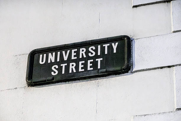 istock Sign for University Street 2241201313