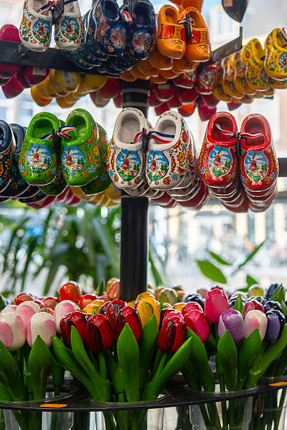 Iconic Netherlands Souvenirs: Wooden Clogs (Klompen) and Tulips