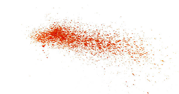 istock Photograph capturing a dramatic blood splash on a clean white background. The red liquid forms organic droplets and abstract shapes. Adeal for horror, medical, or artistic use. 2241208888