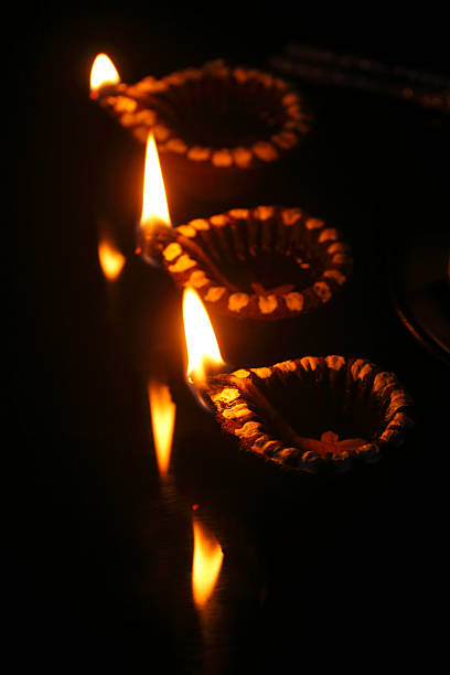 istock Traditional Clay Diyas for Diwali 2241221686