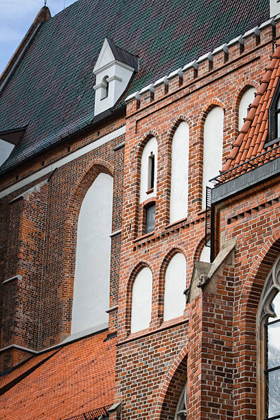 istock Historic Church Facade with Towering Spire 2241246173