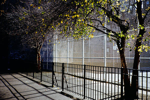 NYC pocket-park fences