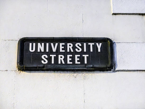 istock University Street sign 2241259449