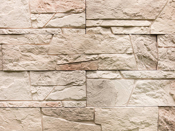 istock Decorative stone tiles enhance interior spaces with natural elegance 2241261885