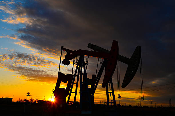 istock Oil pump industry equipment factory 2241275902