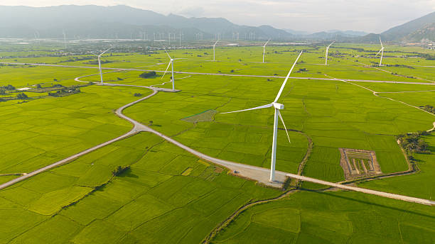 istock Wind turbine farm in Phan Rang, Ninh Thuan 2241281861