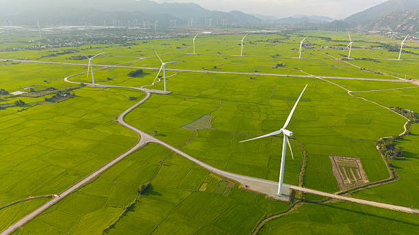 istock Wind turbine farm in Phan Rang, Ninh Thuan 2241281869