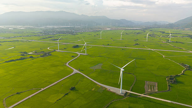 istock Wind turbine farm in Phan Rang, Ninh Thuan 2241281887