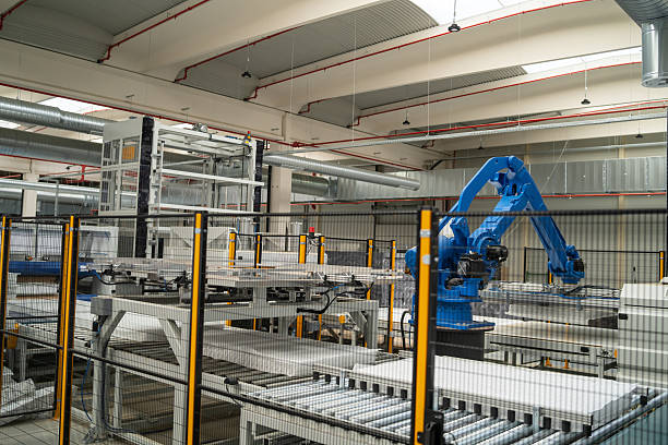 istock Robotic technology enhancing productivity in a factory 2241286076