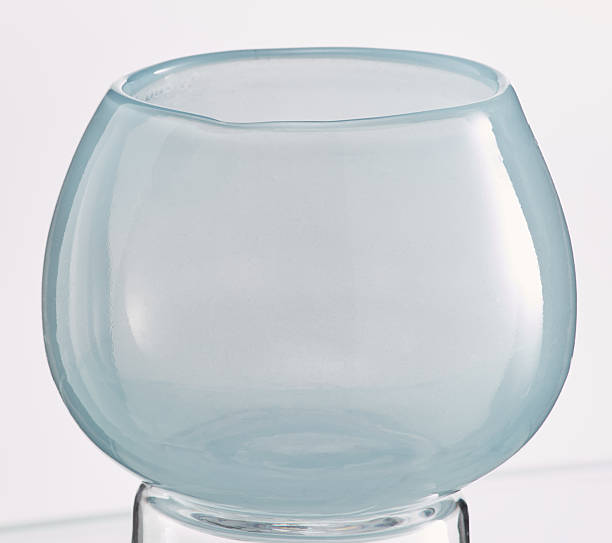 istock Blue glass jar  isolated nature background with clipping path 2241301021