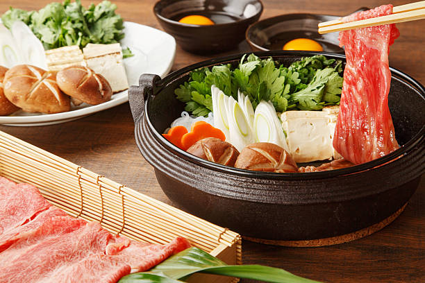 istock Sukiyaki,Japanese beef hot pot 2241303536