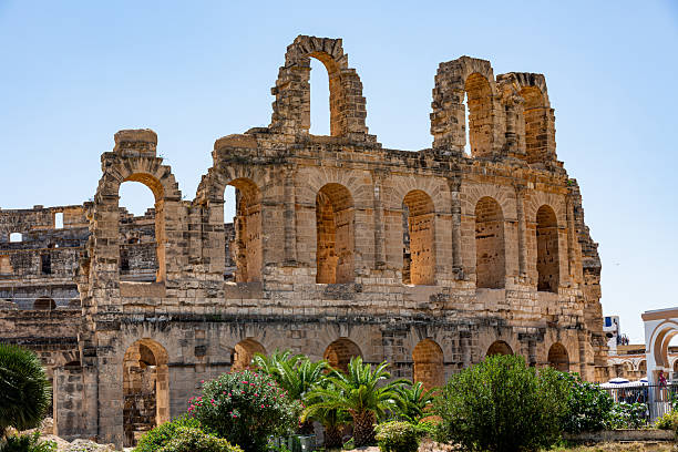 istock Distant view to Roman Amphitheatre El Djem, Tunisia 2241318141