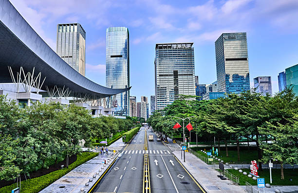 istock Citizen Center Square and Modern Urban Architecture in Shenzhen 2241328570