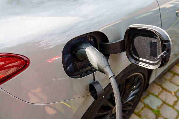 istock Electric Vehicle Charging Sustainable Mobility for a Greener Future, Modern Technology 2241344217