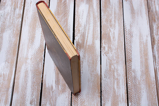 Hard cover  colorful book.   Education business concept.