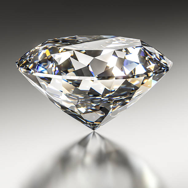 istock Brilliant cut diamond sparkling, representing luxury and wealth 2241356800