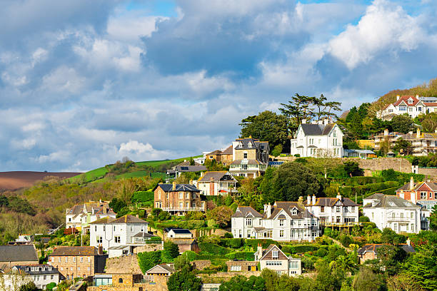 istock Dartmouth hillside residential architecture under cloudy sky 2241358527