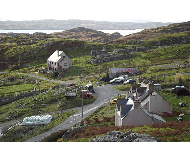 Rural Scottish Islands daily life