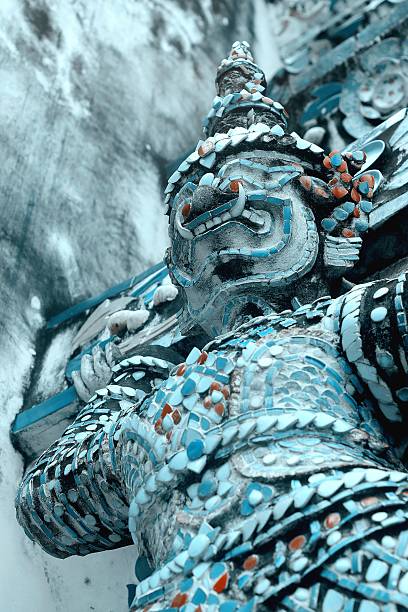 The Giant of Wat Arun Ratchawararam in Bangkok, Thailand