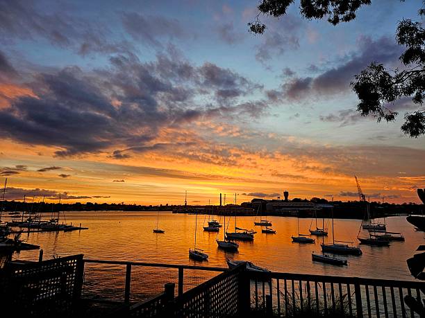 istock Parramatta River Sunset from Birchgrove, Sydney, Australia 2241376808