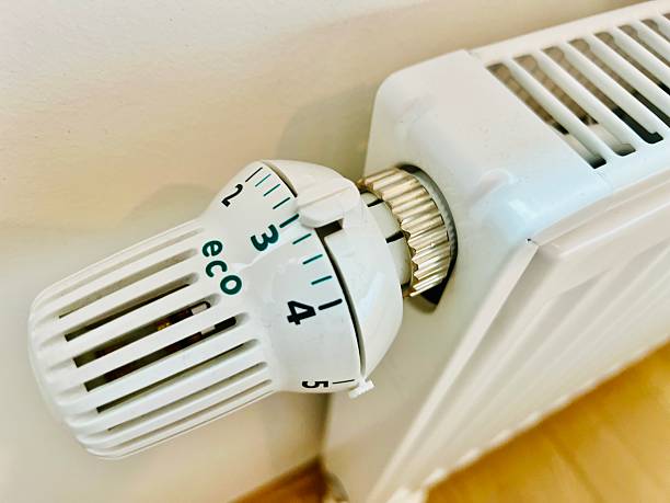istock Eco mode on heating stock photo 2241378446