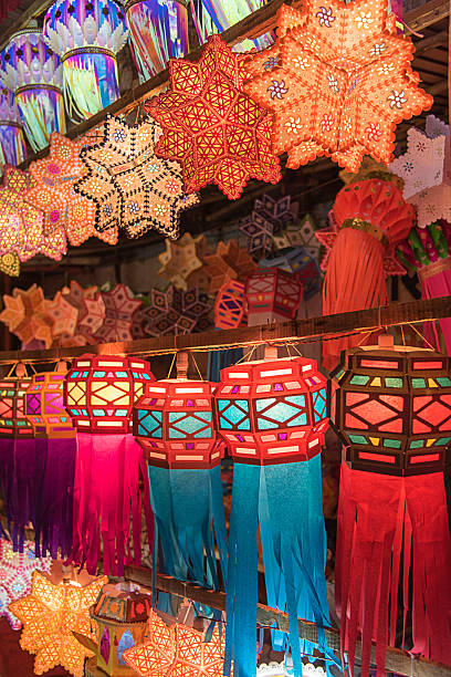 istock Colorful traditional and modern Lanterns, Akash kandil 2241387934