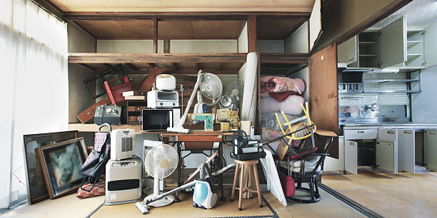 Bulky waste generated by cleaning and tidying up an inherited house