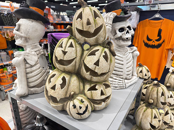 istock Spooky Holiday Decorations and Party Accessories 2241398833