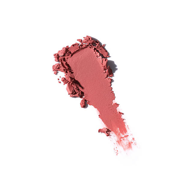 cosmetics beauty product texture, blush, eyeshadow, lipstick swatch