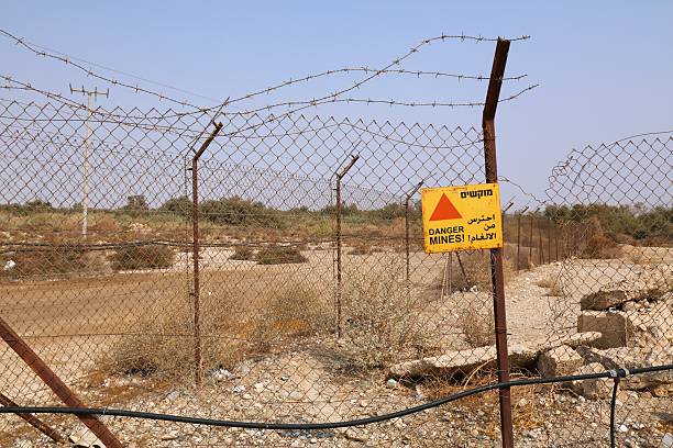 istock Anti personnel mine warning in Israel 2241409250