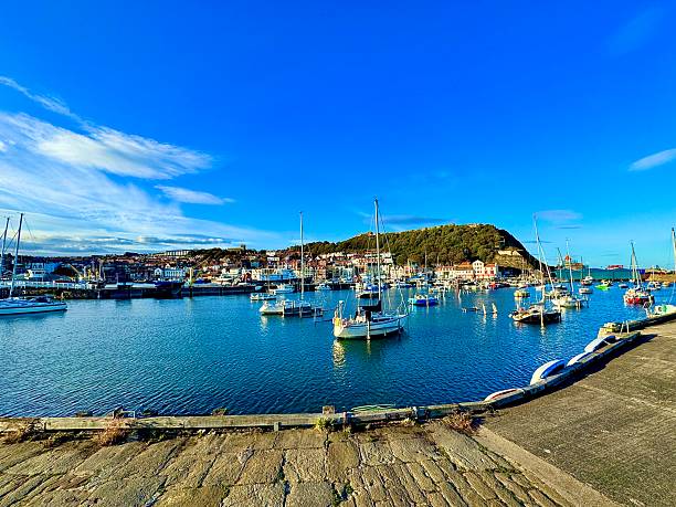 istock Scarborough harbour  in North Yorkshire 2241415975