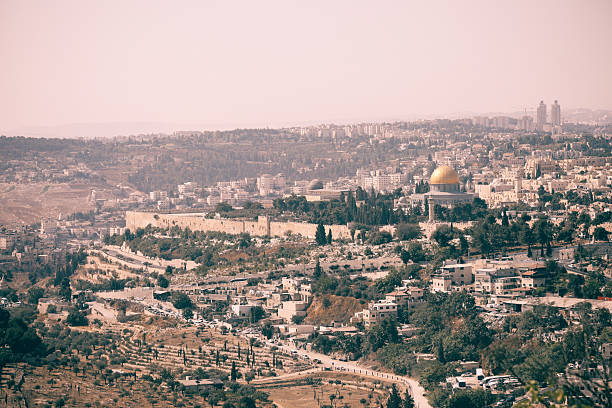 istock Jerusalem old city aerial view 2241418385