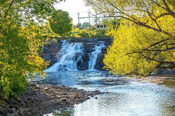 istock Waterfall in Upstate New York Park 2241427578