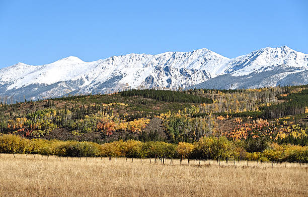 istock Snowy Mountains in the Fall 2241442168