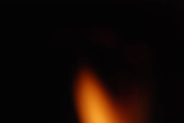 istock Abstract photo of a bonfire on a dark background. 2241444234