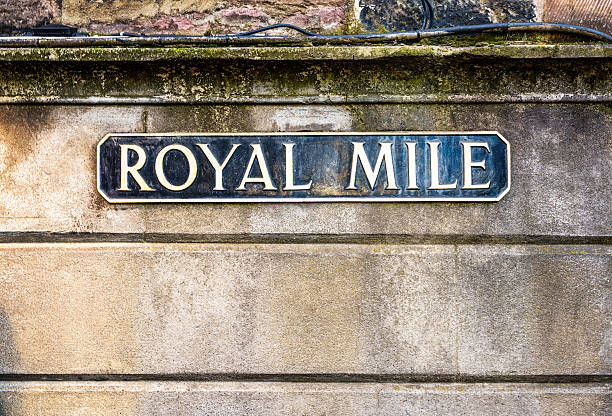 istock Royal Mile sign in Edinburgh 2241445716