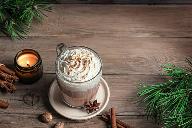 istock Eggnog Latte, winter coffee recipe 2241448063