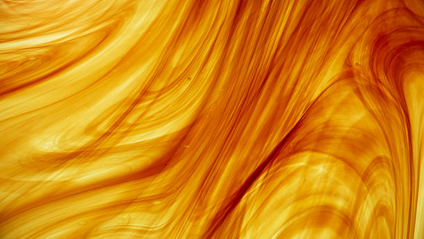 istock Amber Glass Swirl 2241454580