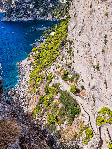 istock Via Krupp in Capri Island - Italy 2241457273